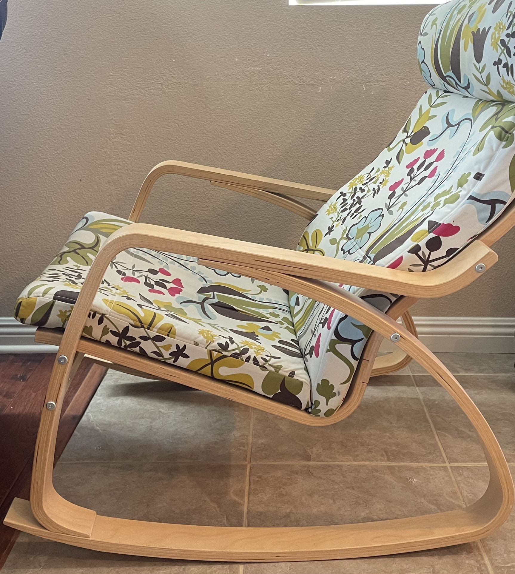 IKEA Rocking Chair with ottoman for Sale in Riverside, CA OfferUp