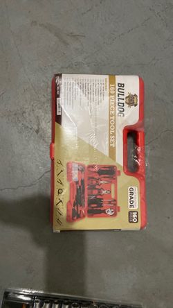 Bulldog 160 pieces tools set