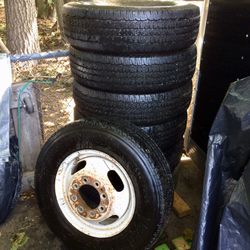 $499 Or BEST OFFER *Moving,, MUST GO TODAY!  •  7 Matching Firestone LT 225/75R16  10 Ply Tires