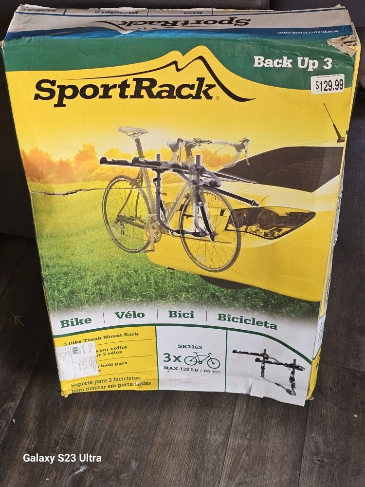 Bike Rack Brand New Never Used Hold Up To 3 Bikes