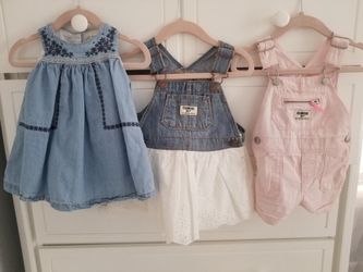 Infant Dress And overalls