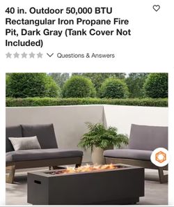 Propane Fire Pit (unopened)