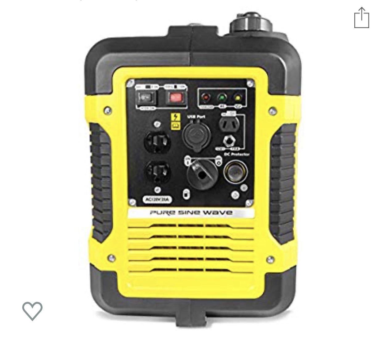 2000 watt Inverter Generator New In Stock