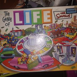 The Simpsons 2004 Edition of The Game of Life Board Game 