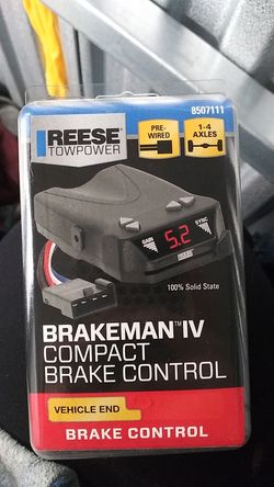 Compact brake control need gone now