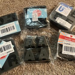 Letter Molds (Black Silicone)