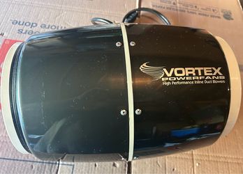 Vortex S-800 S-Line Inline Duct Fan 8" 232W Hydroponic Grow Fan
