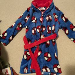 Spider Man Toddler Robe 