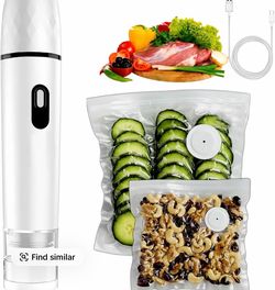 Compact Vacuum Sealer for Food