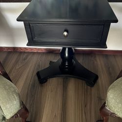 Black End Table