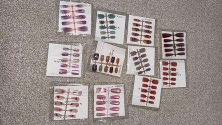 Press-On Nail Sets Bundle – 11 Packs