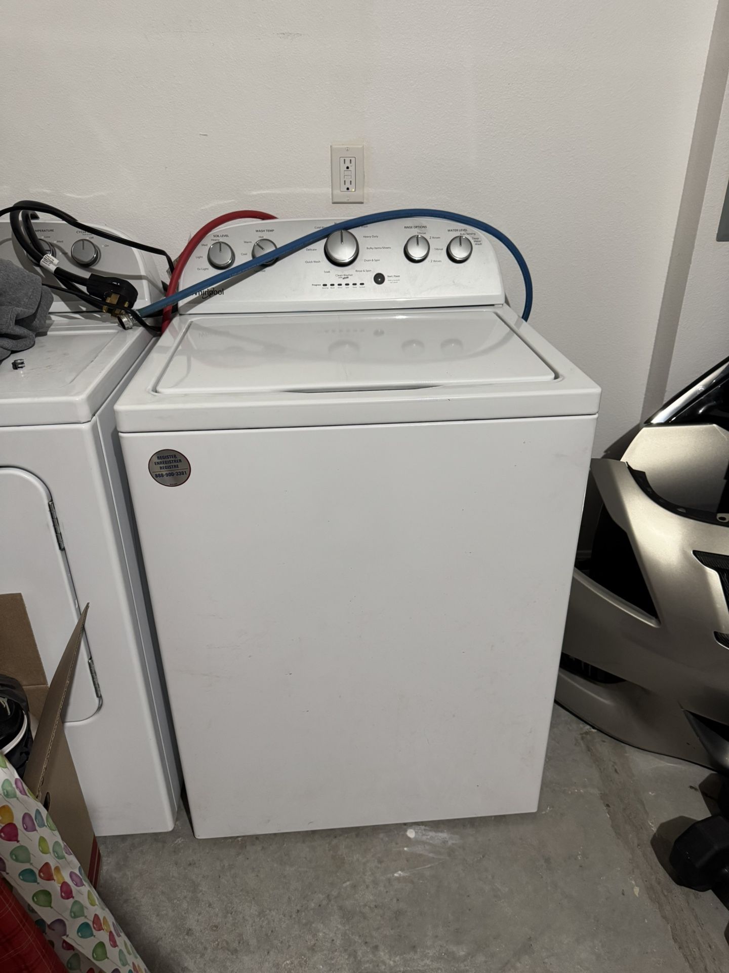 Whirlpool Washer & Dryer