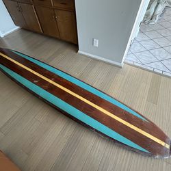 Mid 60’s pop out 9’ surfboard