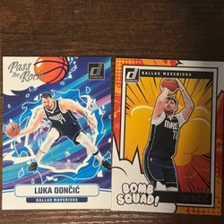 Luka Dončić Panini Donruss Cards. Ovo