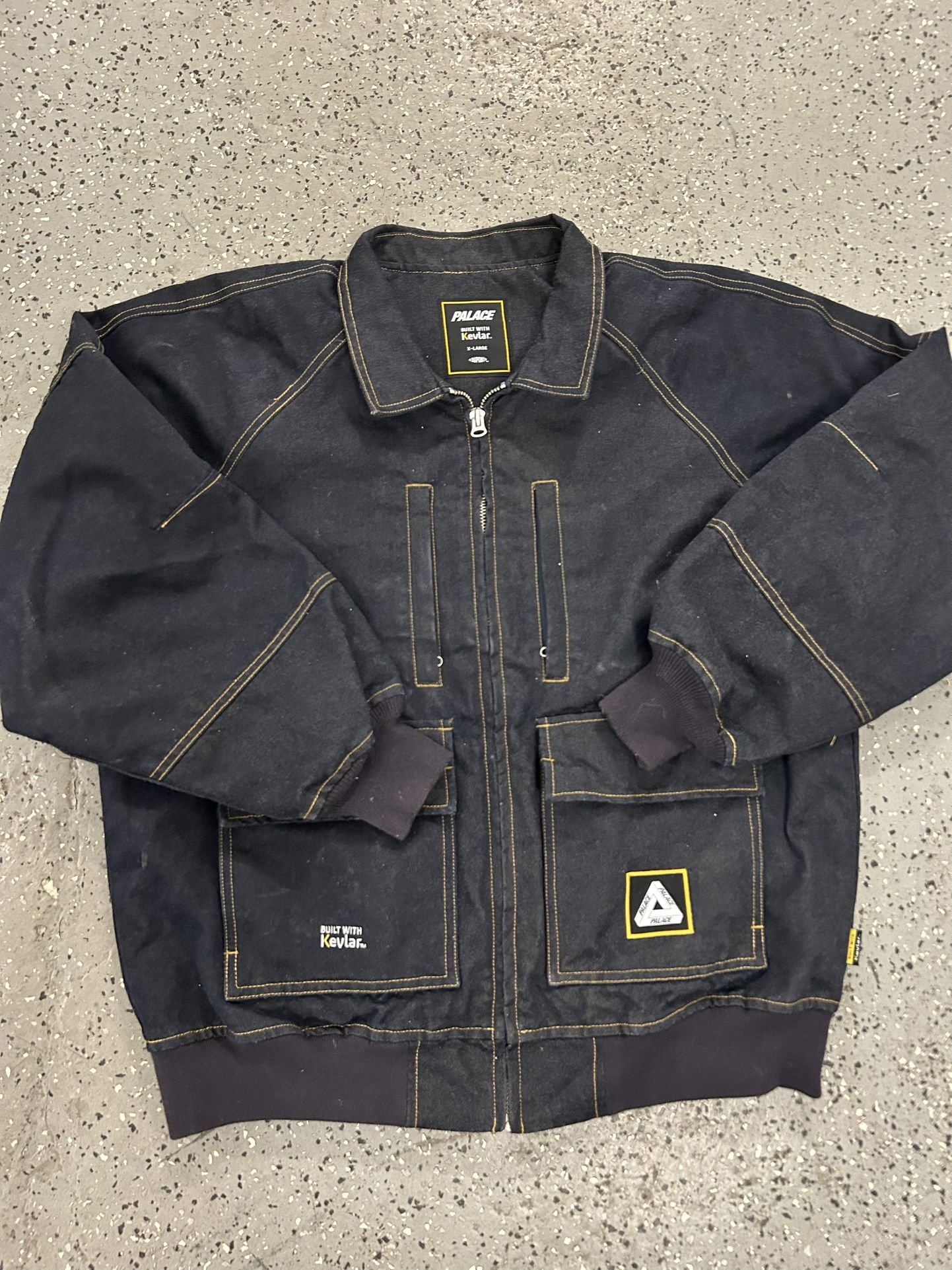 Palace X Kevlar Denim Bomber Jacket 