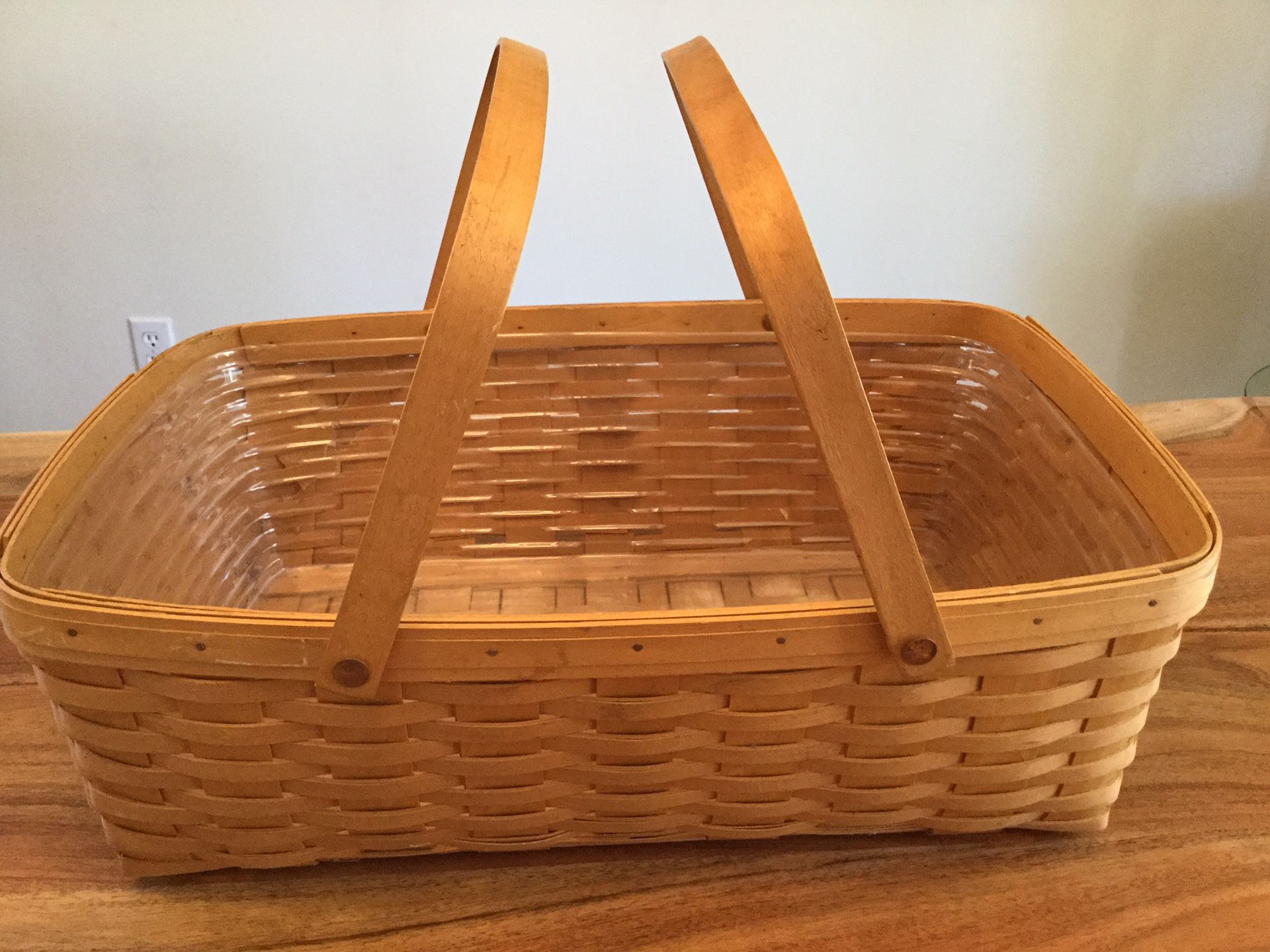 Large Longaberger Basket with Liner