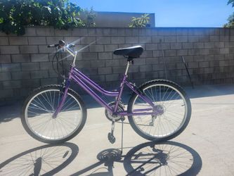Purple bike