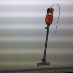 SHARK ROCKET ULTRA-LIGHT CORDED BAGLESS VACUUM FOR CARPET AND HARD WOOD FLOOR CLEANING WITH SWIVEL STEERING GRAY/ORANGE