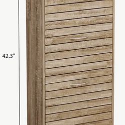 Zapatera - 3-Drawer Shoe Storage Cabinet With Ventilate Doors, Wood 3-Tier Shoe Rack Storage Organizer For Entryway, Hallway -  For Home Organization 