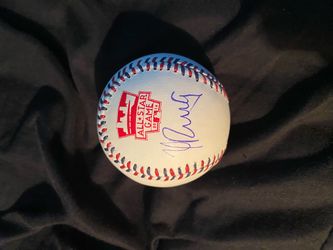 Yasiel Puig signed Los Angeles dodgers All star baseball