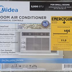 Midea 5,000 BTU 150 Sq ft Mechanical Window Air Conditioner