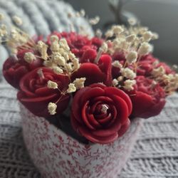 Candle Flower Bouquet 