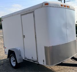 2001 Carson 6x10 Enclosed Trailer