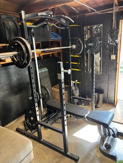 Marcy Power Rack with Lat Pulldown