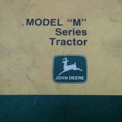 Manual John Deer M Tractor Parts