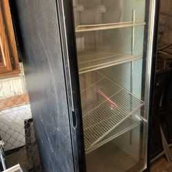 Beverage Refrigerator And Display Case