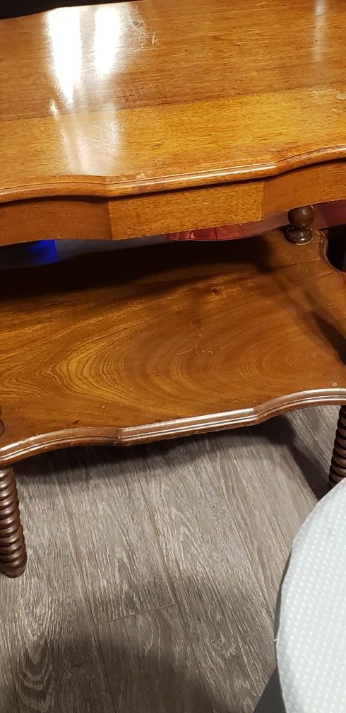 Old Table Lift Up Top