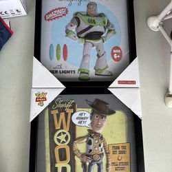 Buzz And Woody Toy Story Frames Wall Decor