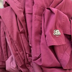 Maroon Scrubs Medium 