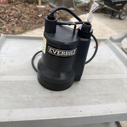 Everbilt SUP54-HD 1/6 HP Plastic Utility Pump