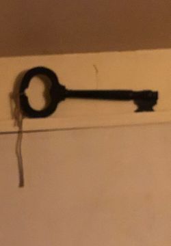 A large key decoration