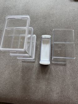 Clear Pantry + Fridge Organizer Bins + Butter Dish
