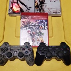 Playstation 3 Controller's & 3 Complete Games 