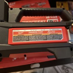 Milwaukee M18 Transfer Pump 