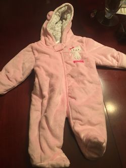 Warm onesie size o-3 mos