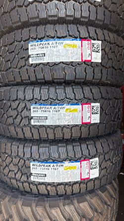 265/75/16 falken Wildpeak AT4W