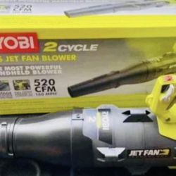 RYOBI 160 MPH 520 CFM 25cc Gas Jet Fan Blower