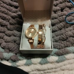 Rose Gold Watch