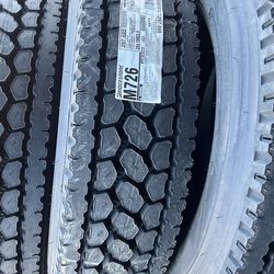 Bridgestone M726 255/70r22.5 Tire  CarHauler 