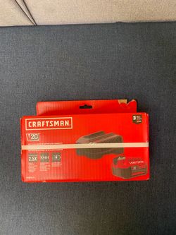 Craftsman V20 20-Volt, 5 Ah 1 -pack Lithium Ion battery kit