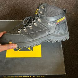 Caterpillar Work Boots Black 