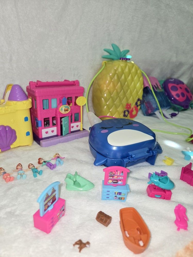 Polly Pocket 9 Sets