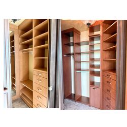 Wooden Closets - Asking Price For Each One