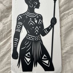 Metal African Wall Art