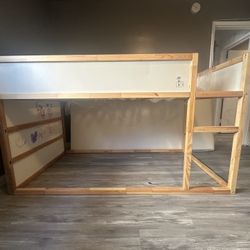 IKEA Twin Loft Bed – Reversible Design