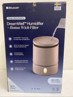 Open-Box New Blueair DreamWell Mist-Free Smart Humidifier w Aroma Diffuser - Humidifier